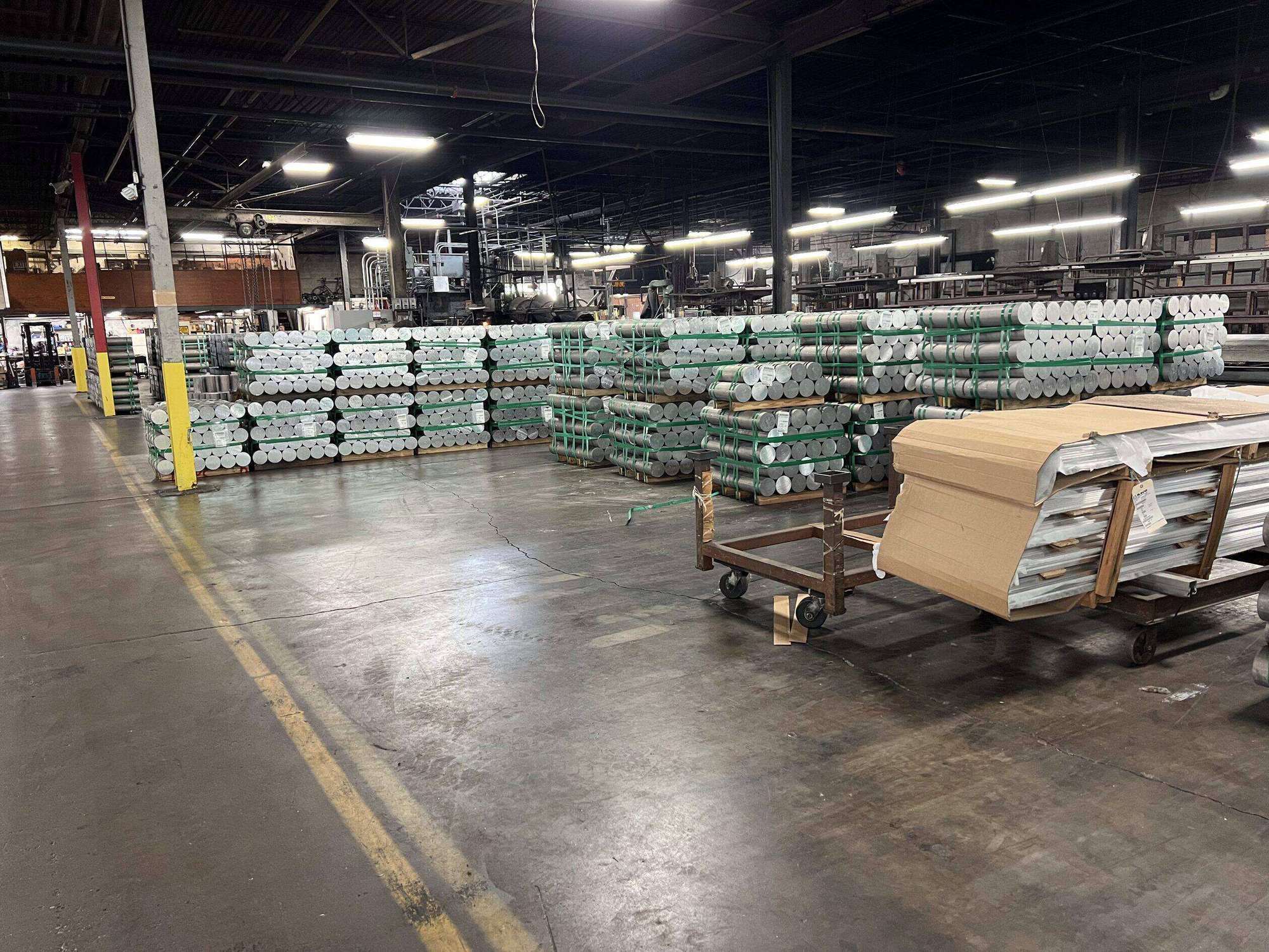 The AES Cincinnati facility floor